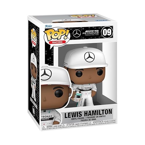 Funko POP! Racing: Racing - Lewis Hamilton with Helmet - Mercedes-Benz - Collectable Vinyl Figure - Gift Idea - Official Merchandise - for Kids…