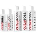 CURLY TOSS Complete Curl Routine Kit - Shampoo & Conditioner Set, Leave-In Treatment, Styling Cream & Repair Mask for Defined Curls, Sulfate-Free Care