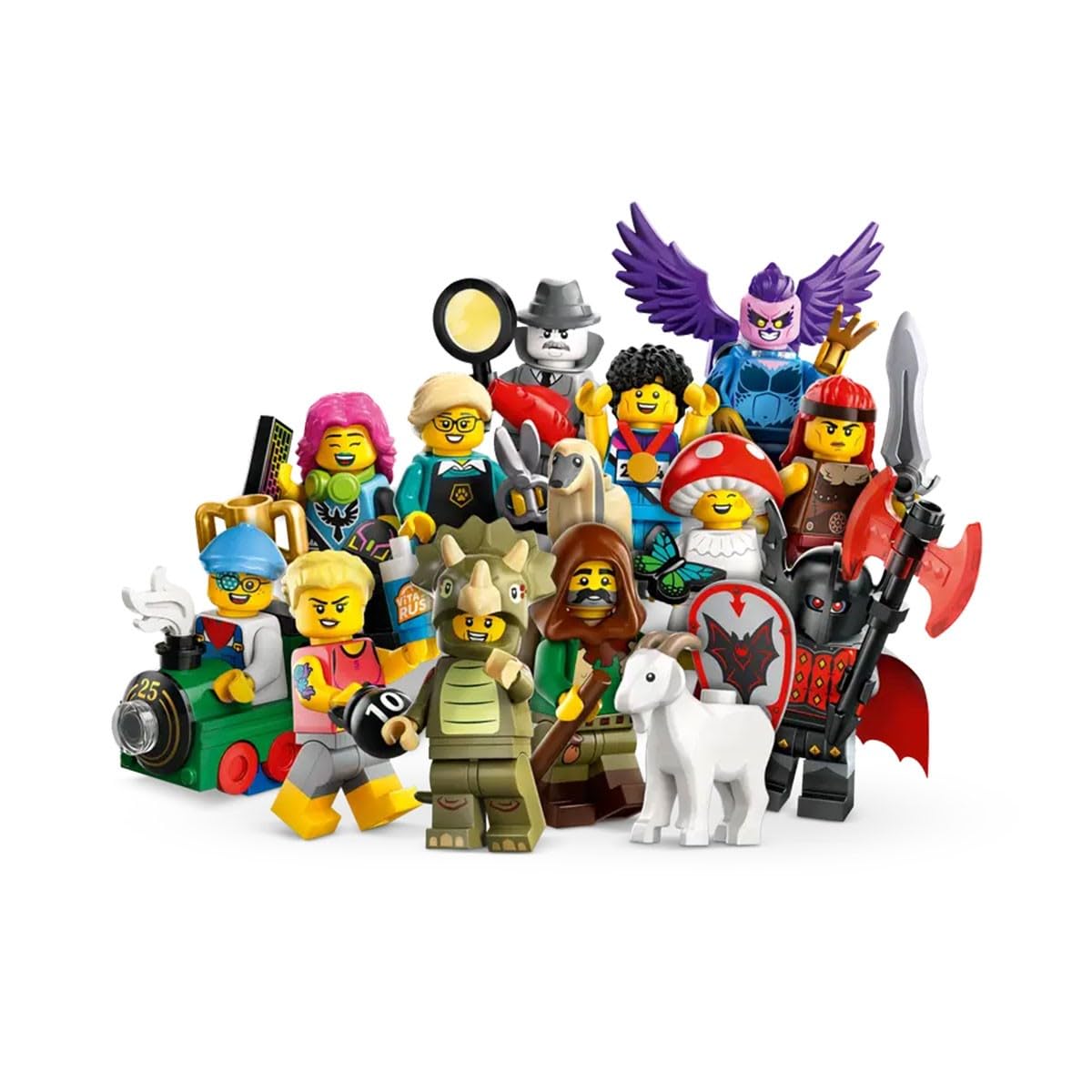 LEGO Minifigures Series 25 Collectible Figures – Surprise Adventure Building Set for Boys & Girls 5+, Mystery Toy Gift for Kids, 71045