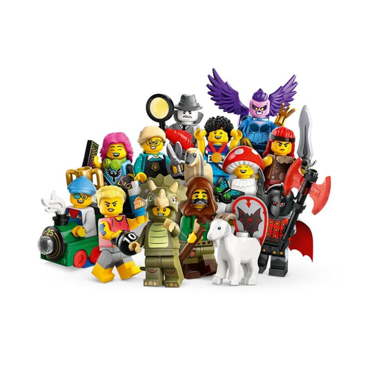 LEGO Minifigures Series 25 Collectible Figures – Surprise Adventure Building Set for Boys & Girls 5+, Mystery Toy Gift for Kids, 71045