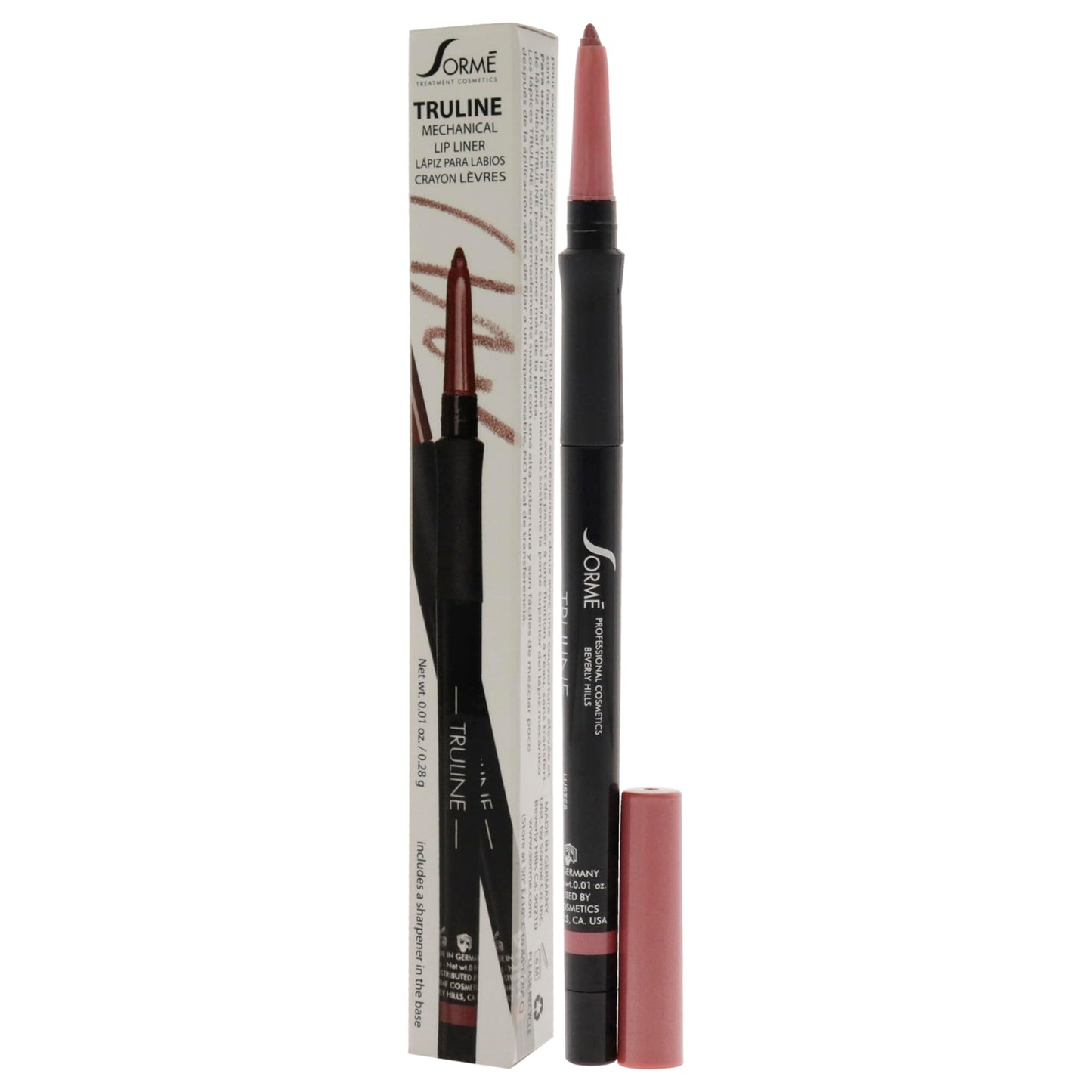 Sorme' Treatment Cosmetics Truline Mechanical Lipliner, Luster, 0.01 oz.