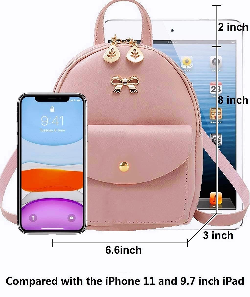 NUWA Mini Backpack Purse for Women Small Backpack for Teen Girl Gifts Trendy Stuff Cell Phone Purse