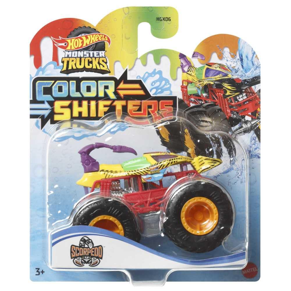 Hot Wheels Monster Trucks Color Shifters - Scorpedo