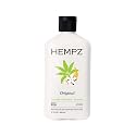 Hempz Body Wash - Original Floral & Banana - Hydrating for Sensitive Skin, Scented, Exfoliating with Shea Butter, Pure Hemp Seed Oil, and Algae