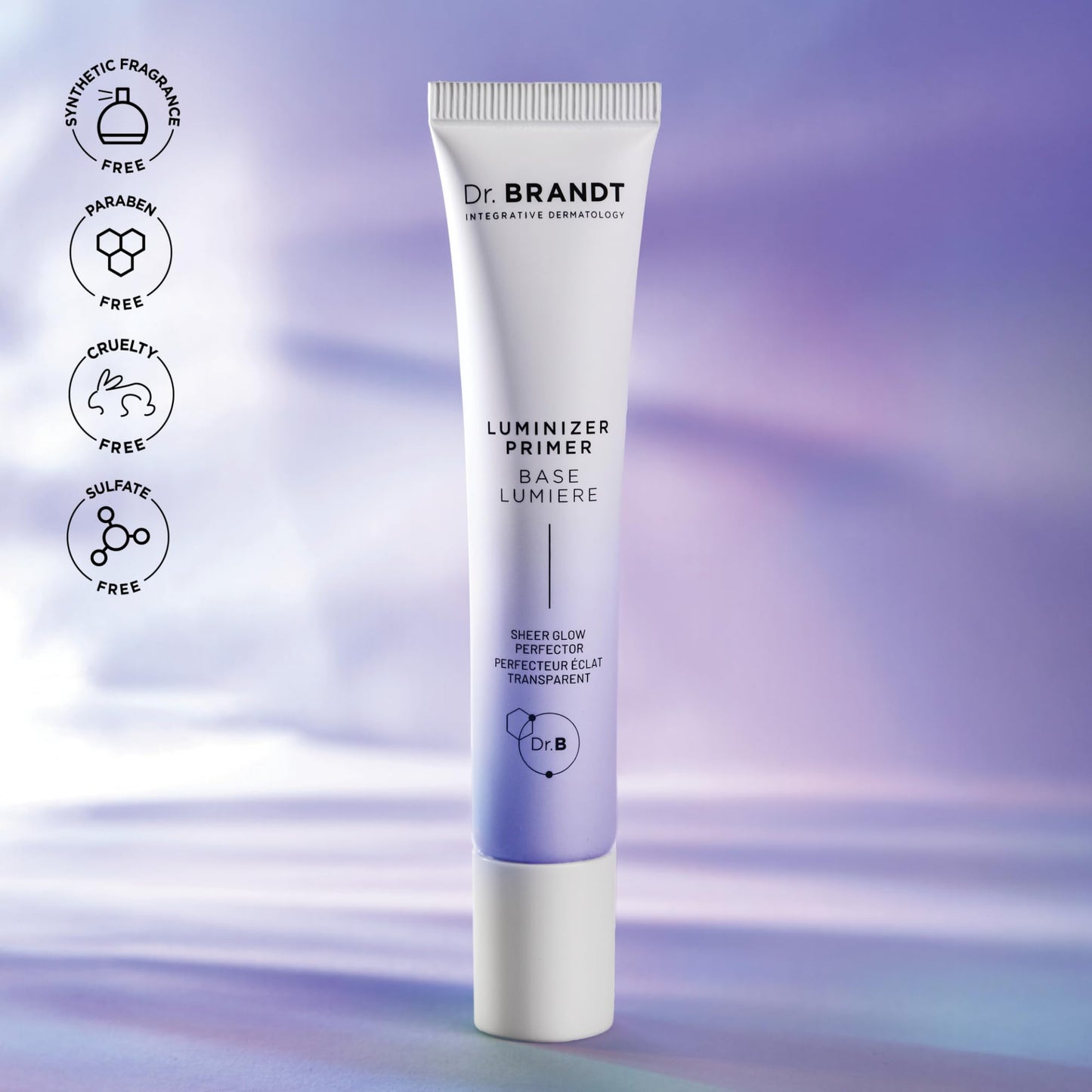 Dr. Brandt Pores No More Luminizer Primer - Blurs the Appearance of Pores & Imperfections, Provides a Smooth Canvas for Foundation + a Glowing