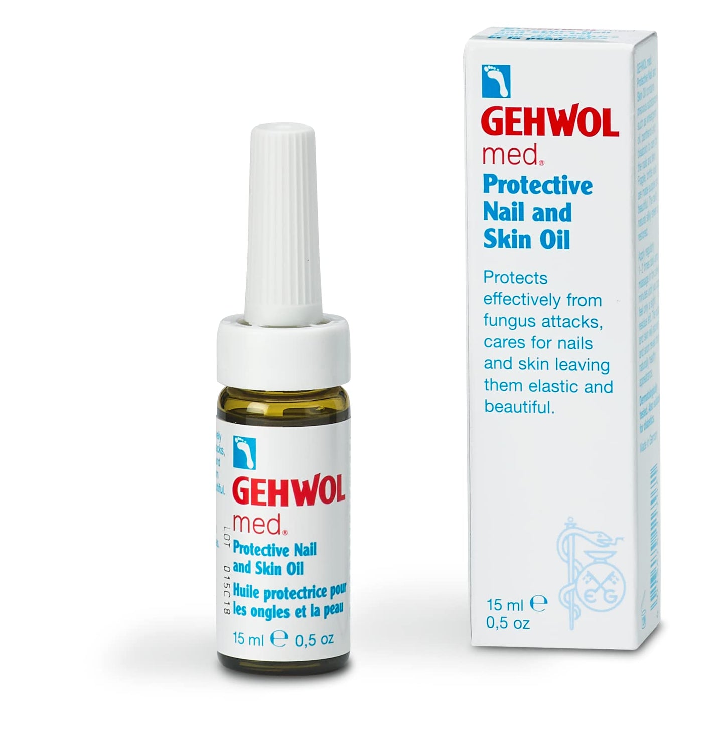 Gehwol Med Protective Nail & Skin Oil By Gehwol for Unisex , 15 ml/0.5 oz