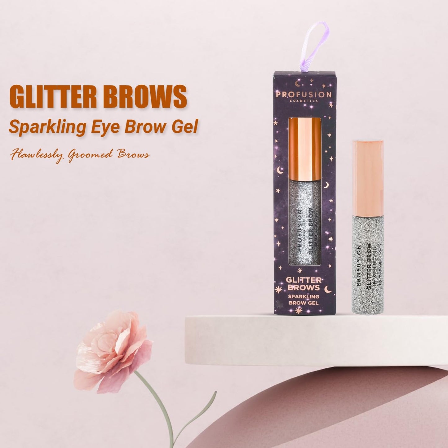 Profusion Cosmetics Written in the Stars Sparkling Eye Brow Gel, Raise Your Brows, Sparkle with Radiance, and Achieve Ultimate Glamour…
