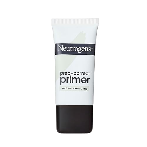 Neutrogena Prep + Correct Primer for Redness Correcting, Green-Toned Matte Makeup Primer with Seaweed Extract to Help Reduce Redness & Even Skin Tone