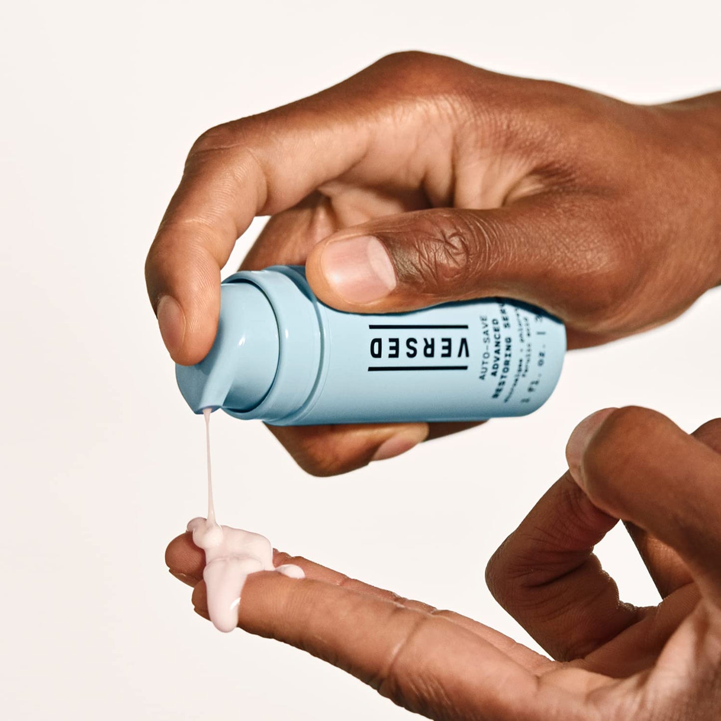 Versed Auto-Save Advanced Restoring Face Serum - Natural Microalgae Firms and Lifts Skin - Powerful Antioxidant Vitamin C Skin Serum to Restore