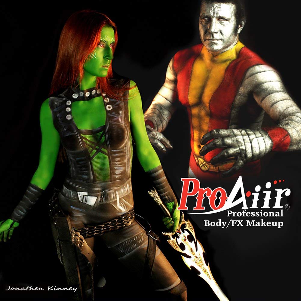 ProAiir Face and Body Painting Makeup - 2oz (60ml) Yellow