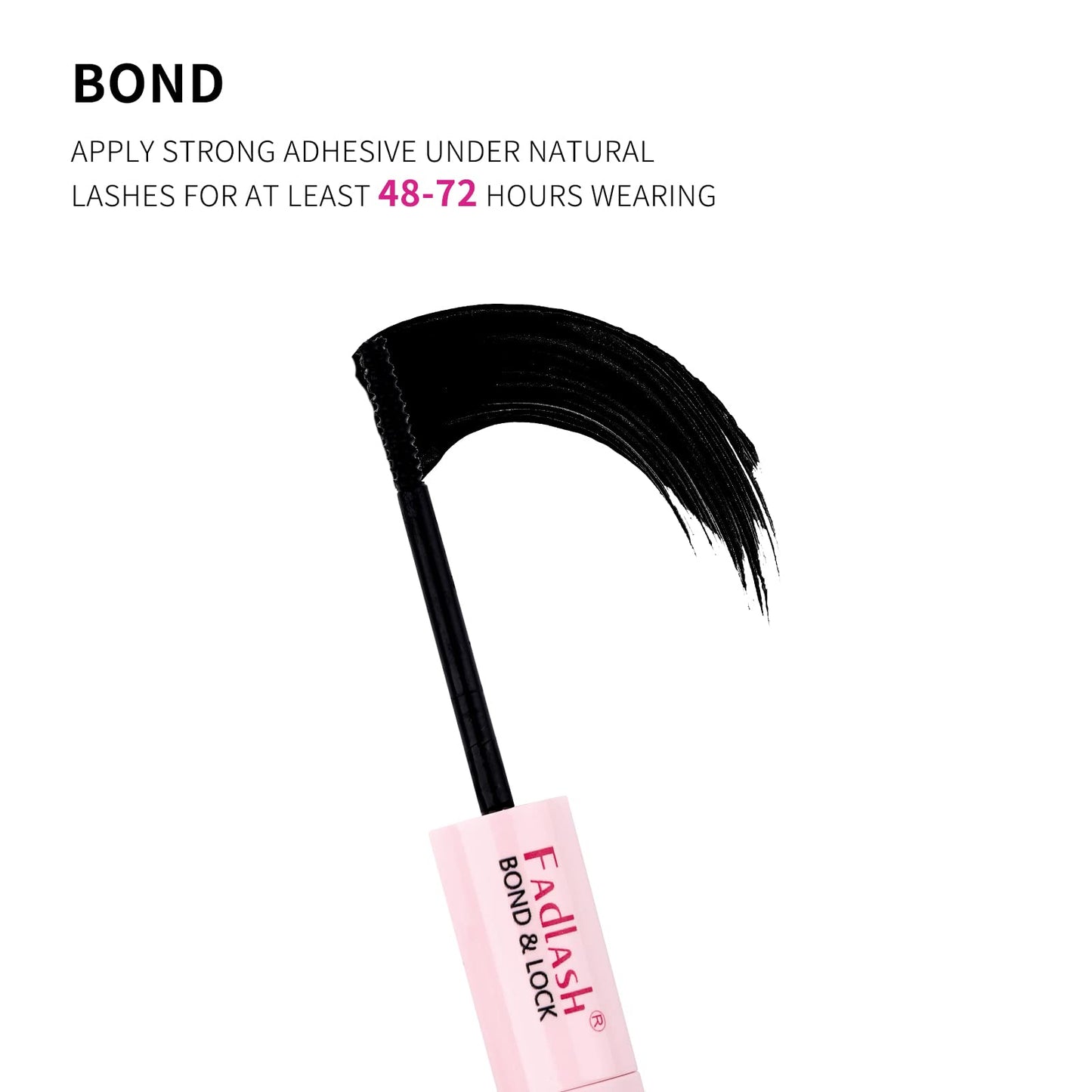 Lash Bond and Seal Cluster Lashes Glue DIY Lash Extension Kit Lash Clusters Glue Individual Lashes Strong Hold 48-72 Hours DIY Eyelash Extension Kit
