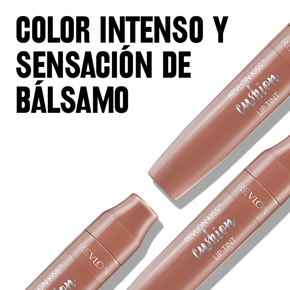 REVLON Kiss Cushion Lip Tint Lipstick, Pretty Kiss