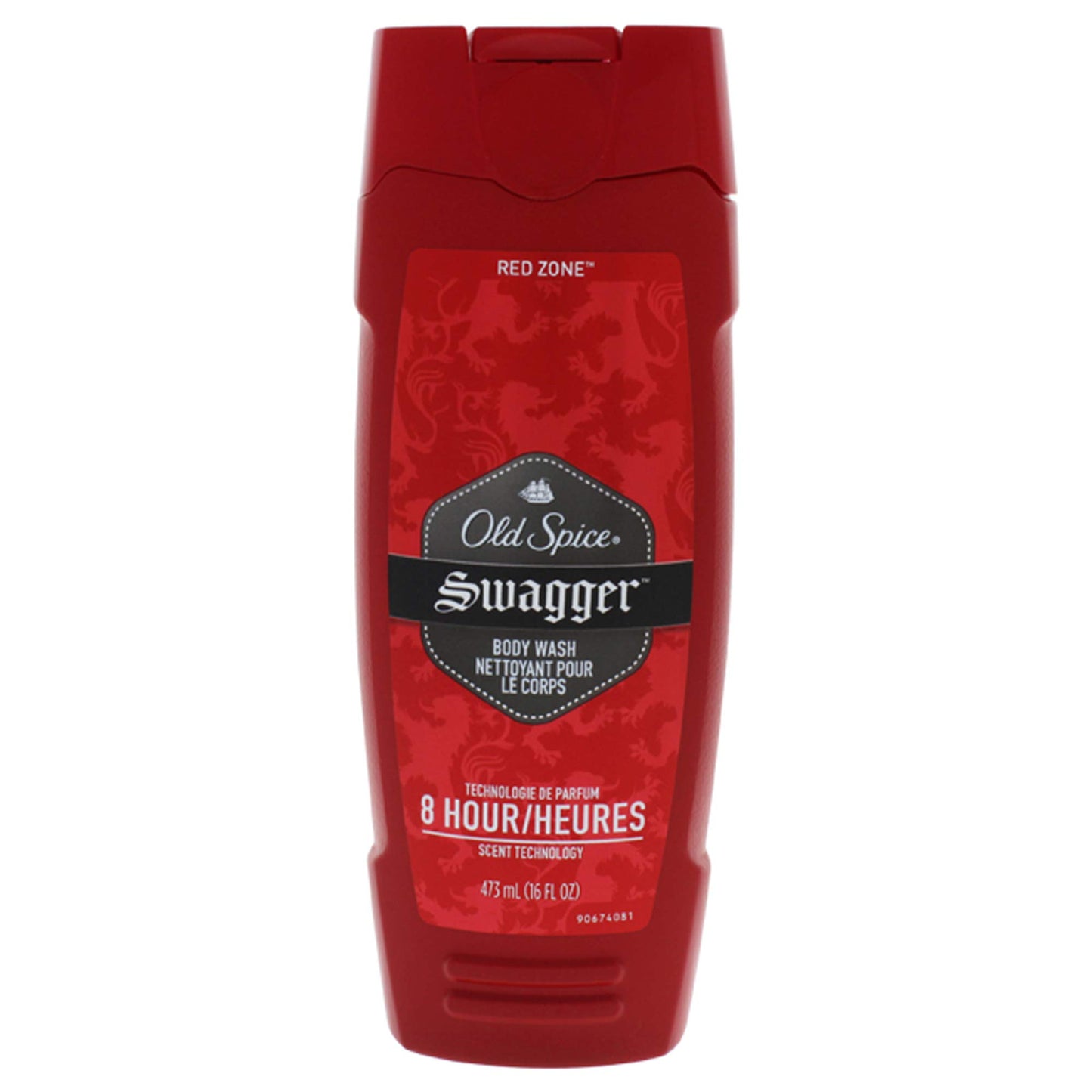 Red Zone Swagger Body Wash for Men, Scent of Confidence, 21 fl oz