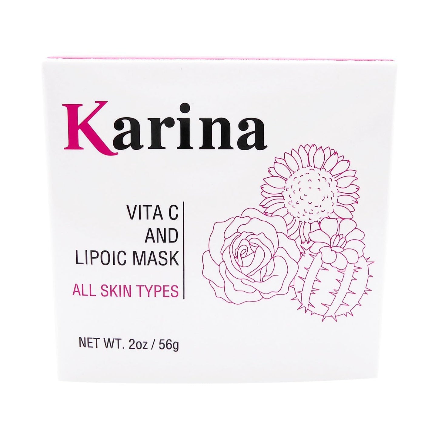 Karina Skin Care Vita C & Lipoic Masque, 2 Ounces, Unisex Skin Treatment Mask