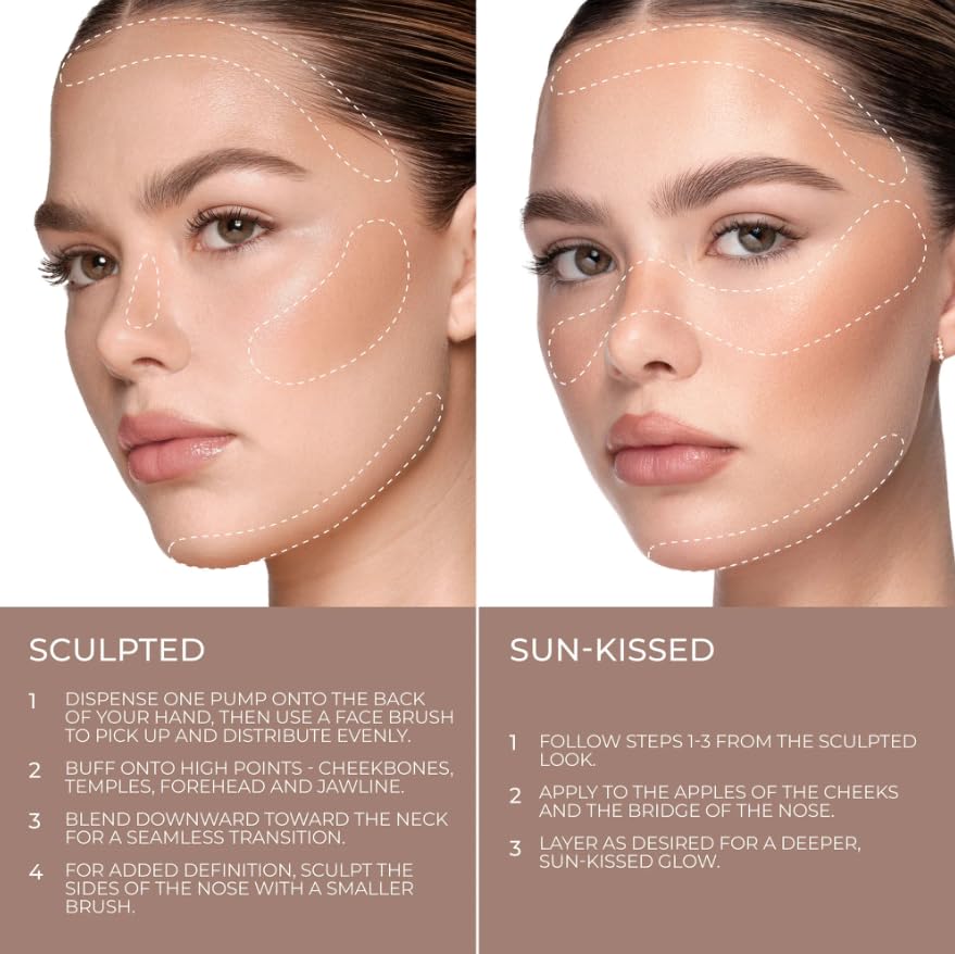 Natasha Denona HY-SCULPT LIQUID BRONZER Serum-Infused Liquid Bronzer - Bamboo