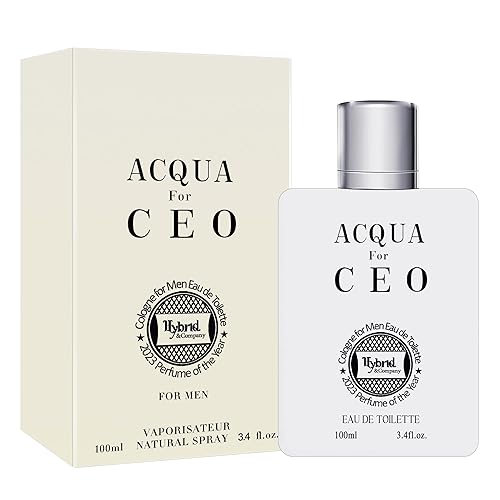 Hybrid & Company Acqua for Ceo Men’s Classic Scent Spray Eau De Perfume Toilette 100 ML