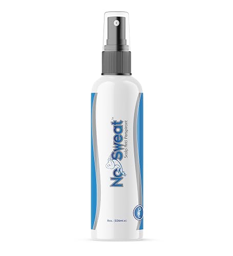 Professional Hair Labs No Sweat Scalp Antiperspirant - Prevents Oil & Sweat for Secure Wig Adhesive Bond, Works with All Lace Wig Adhesives - 8oz