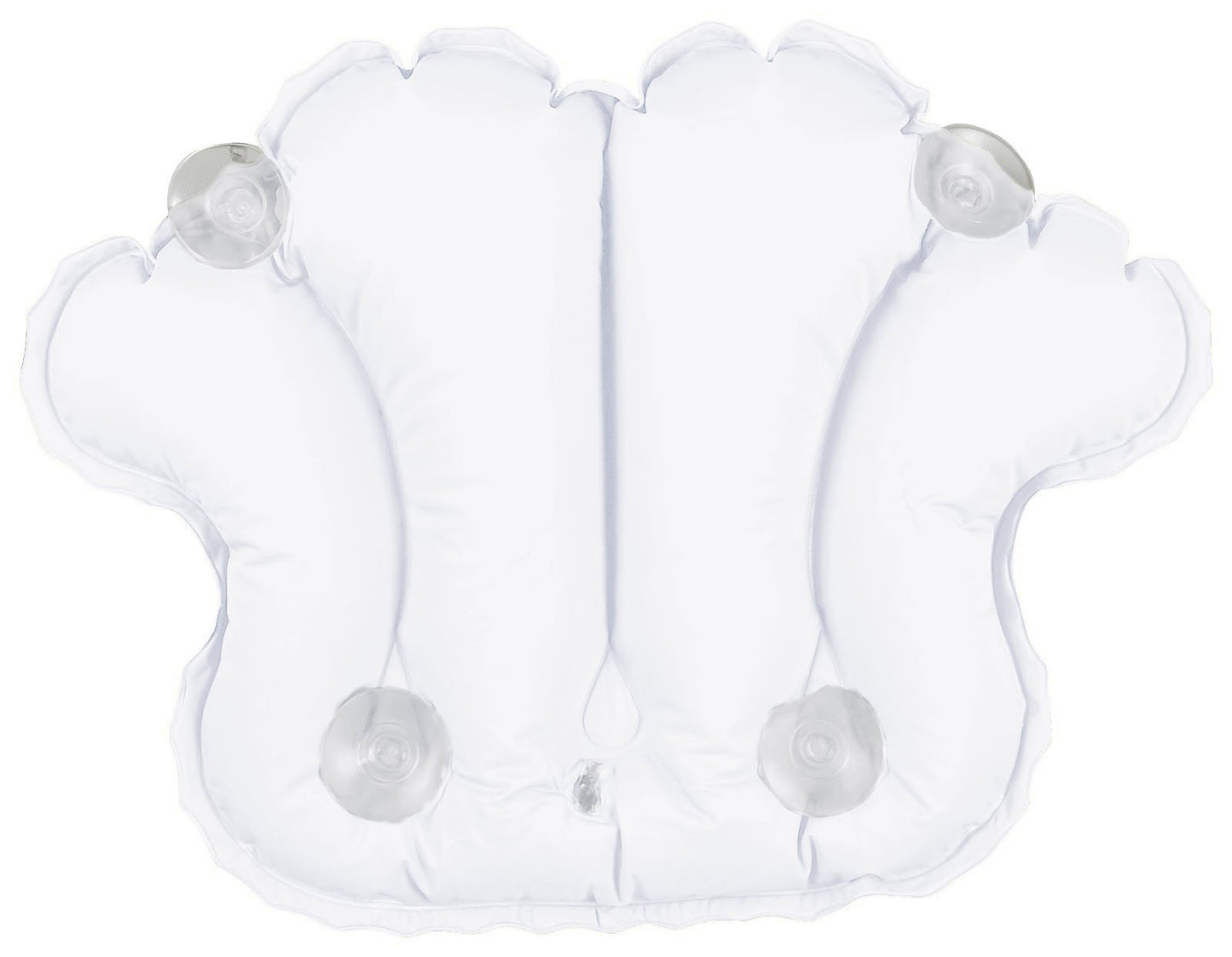 Deluxe Comfort, White Spa Quality-Easily Inflatable with Secure Suctioncups-Hot Tub and Jacuzzi Safe-Bath Pillow,Inf-1582-01 Beauty and Personal Care Deluxe Comfort