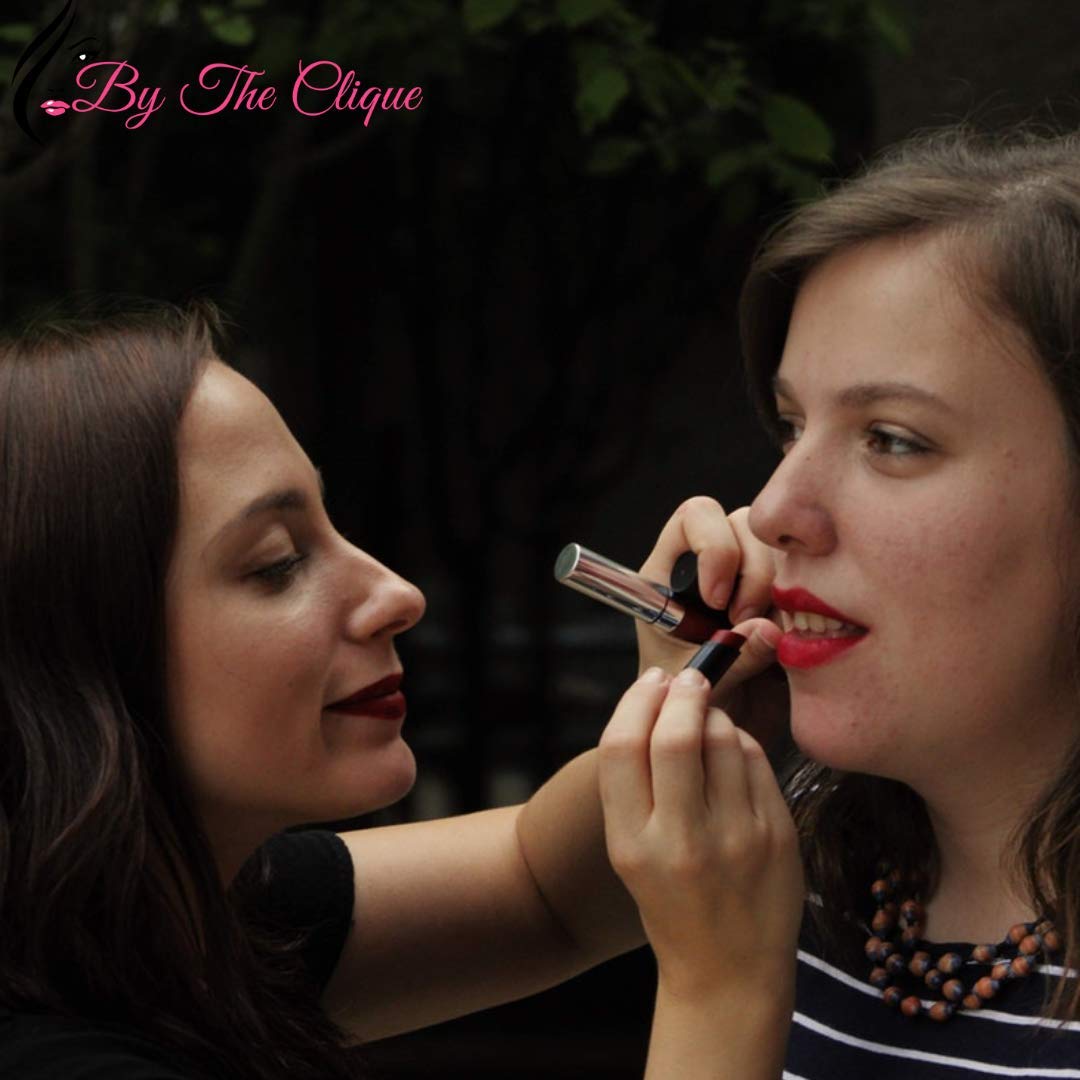 By The Clique Red Carpet Ready Premium Satin Lipstick Deep Red …