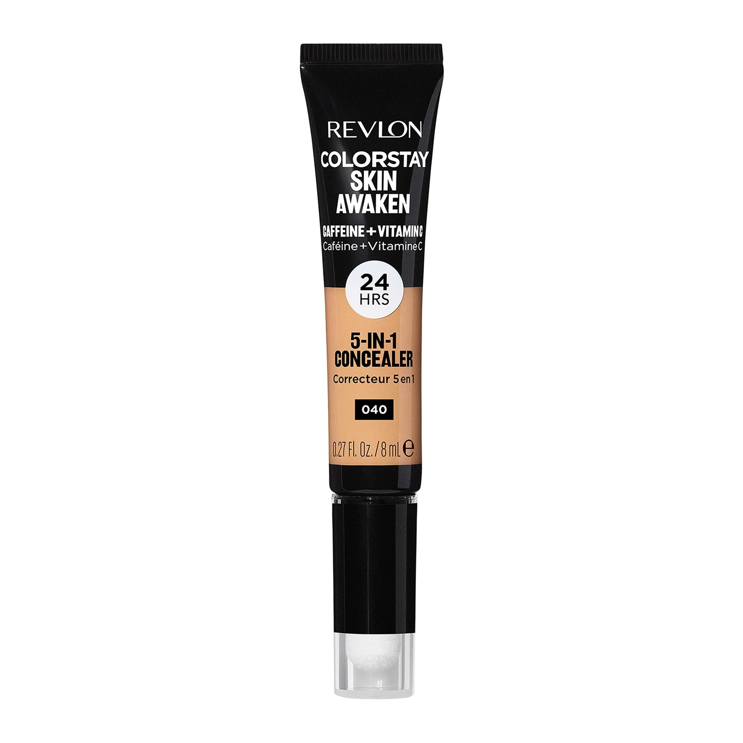 Revlon ColorStay Skin Awaken 5-in-1 Concealer, Lightweight, Creamy Longlasting Face Makeup with Caffeine & Vitamin C, For Imperfections, Dark Circles