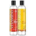 Nourish Beaute Vitamins Premium Shampoo and Conditioner Set for Hair Loss that Promotes Hair Regrowth For Men and Women, 2 Pack, 10 Ounces Each