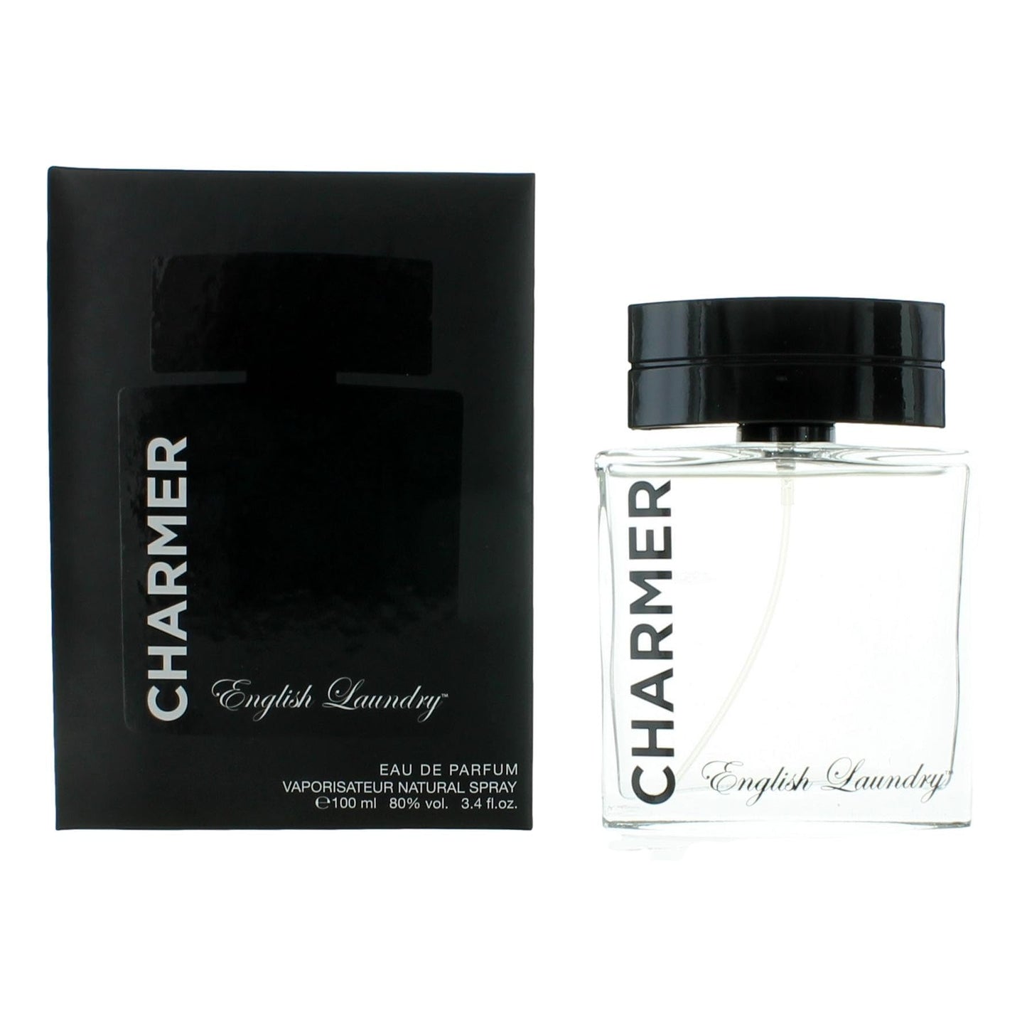 Charmer by English Laundry Eau de Parfum Spray for men, 3.4 Fl. oz.