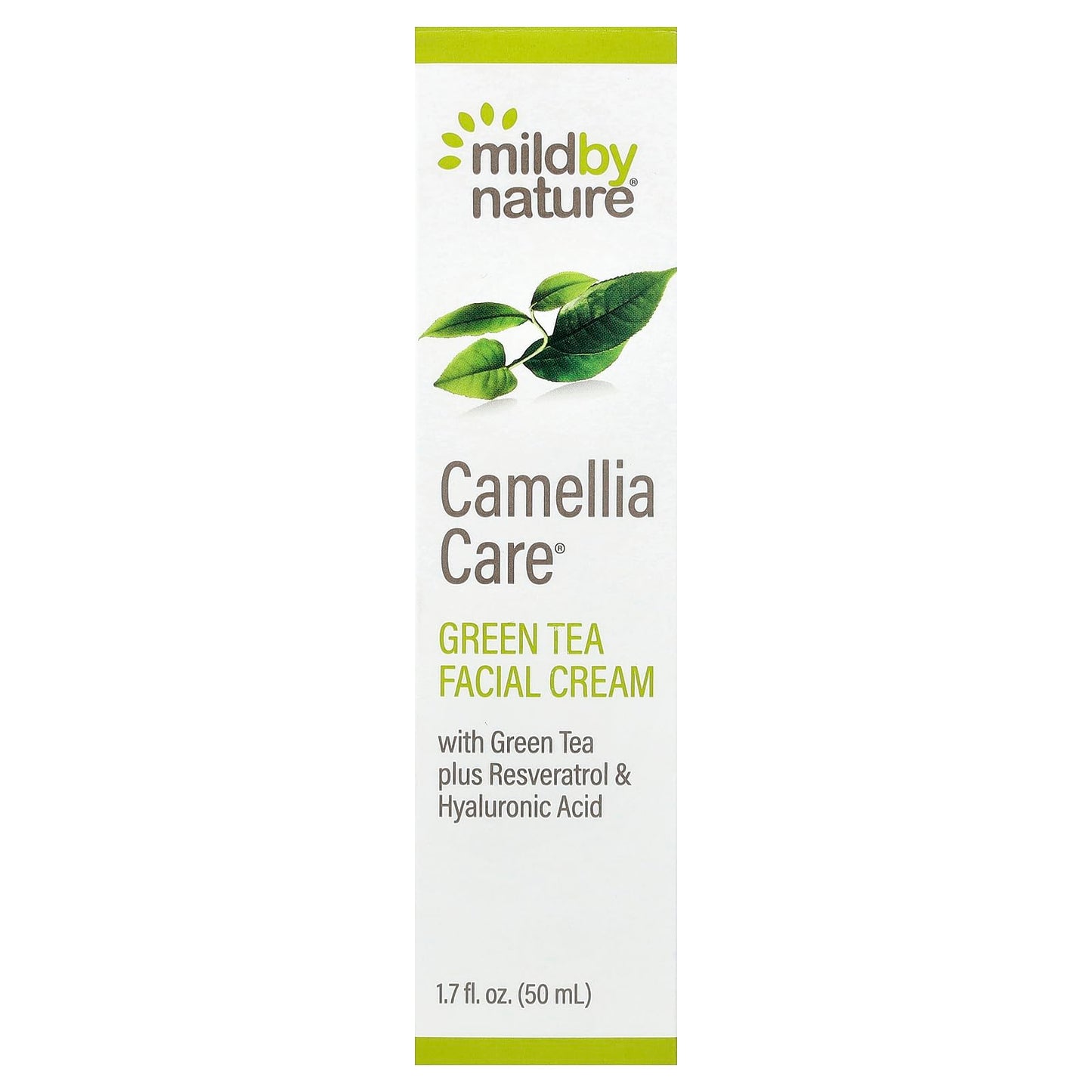 MILD BY NATURE Camellia Care®, Green Tea Skin Cream, 1.7 fl oz (50 ml)