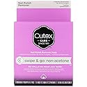Cutex Care Swipe & Go Non-Acetone Nail Polish Remover Pads 10ct