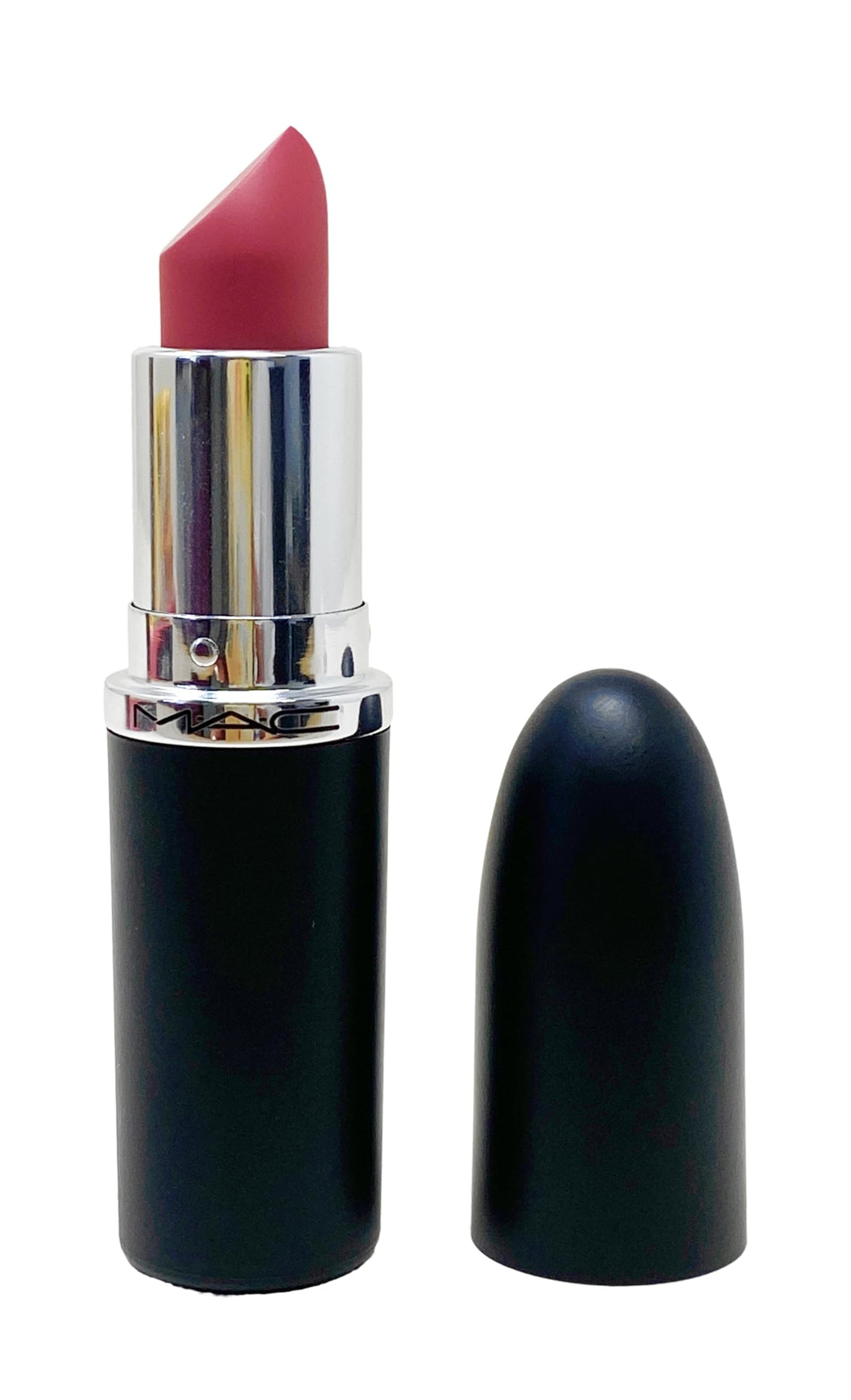 MAC Cosmetics Ximal Sleek Satin Lipstick - 802 Brave (Pink beige with a white pearl) 0.12 Oz / 3.5 g