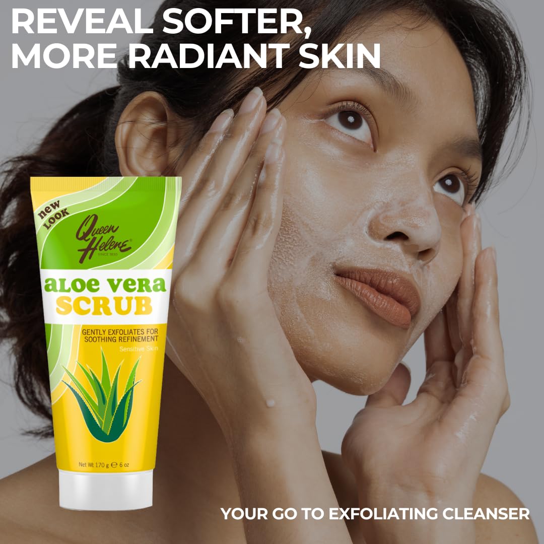 Queen Helene Aloe Vera Scrub 6oz. 6 Ounces (536313)