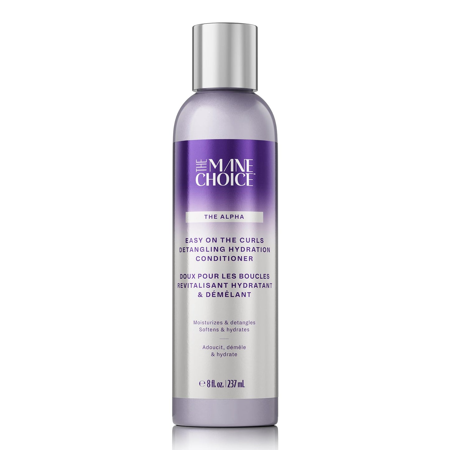 The Mane Choice The Alpha Easy On The Curls Hydration Curly Hair Conditioner, Nourishing Detangling Conditioner Enriched with Biotin & Vitamin E