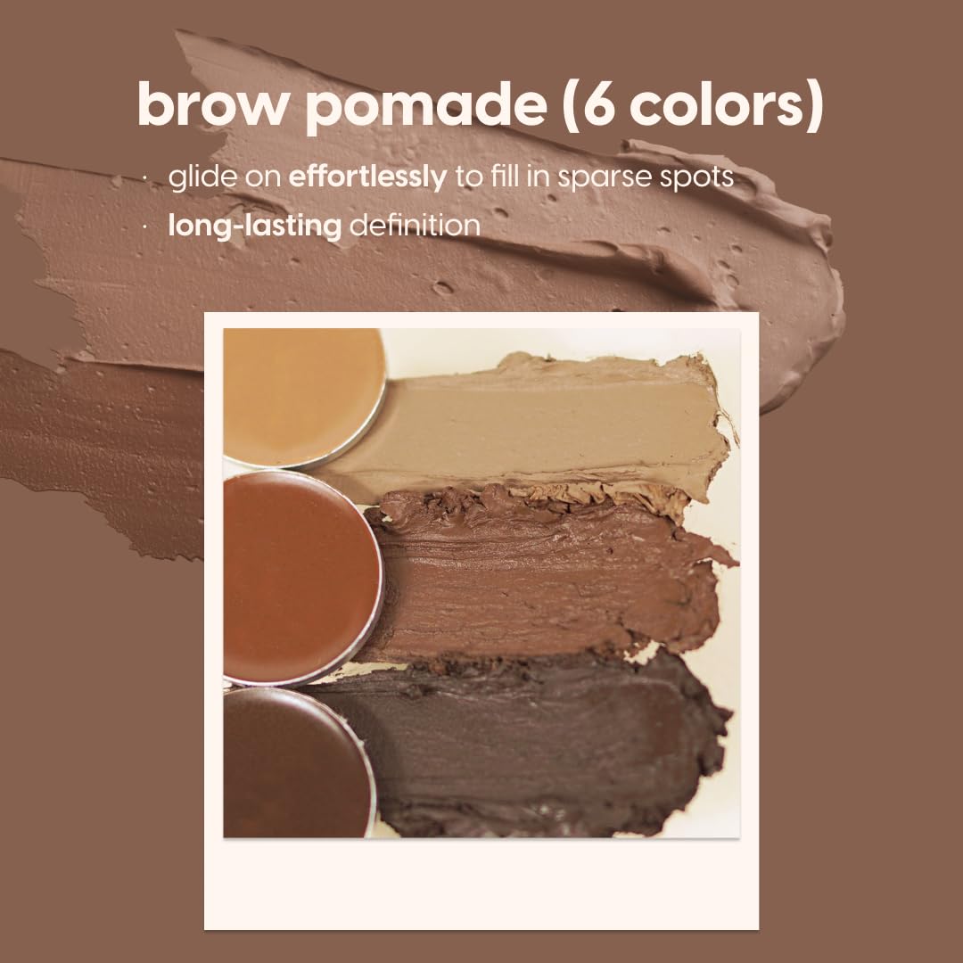 KARA BEAUTY Eyebrow Kit - Brow Makeup Kit with Powders, Pomades & Highlighters - Blendable, Long-Wear Eyebrow Powder Set for Natural or Sculpted…