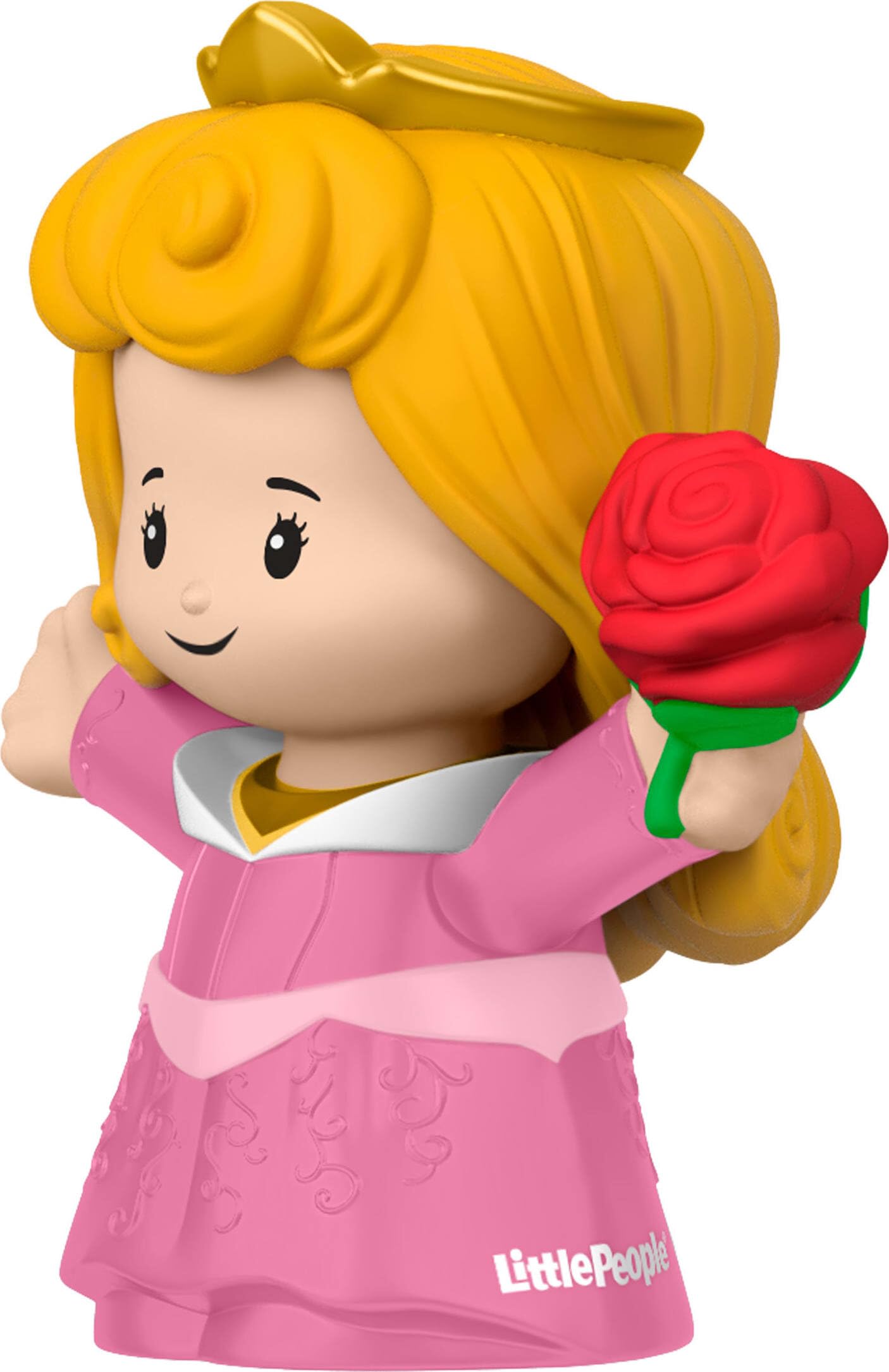 Disney Princess Aurora Little People Single Character Figure Toddler Toy for Pretend Play