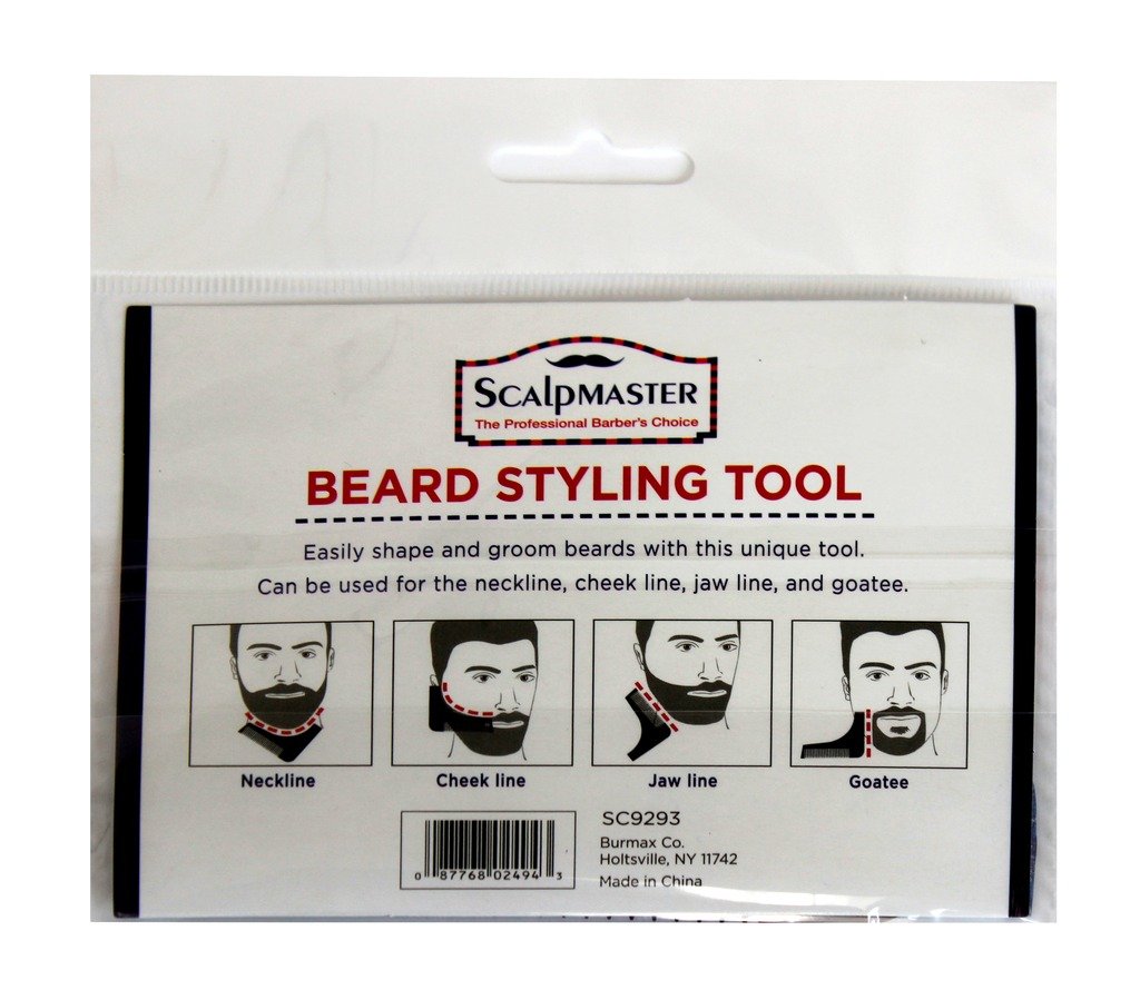 Burmax Scalpmaster Beard Styling Tool Beauty and Personal Care Scalpmaster