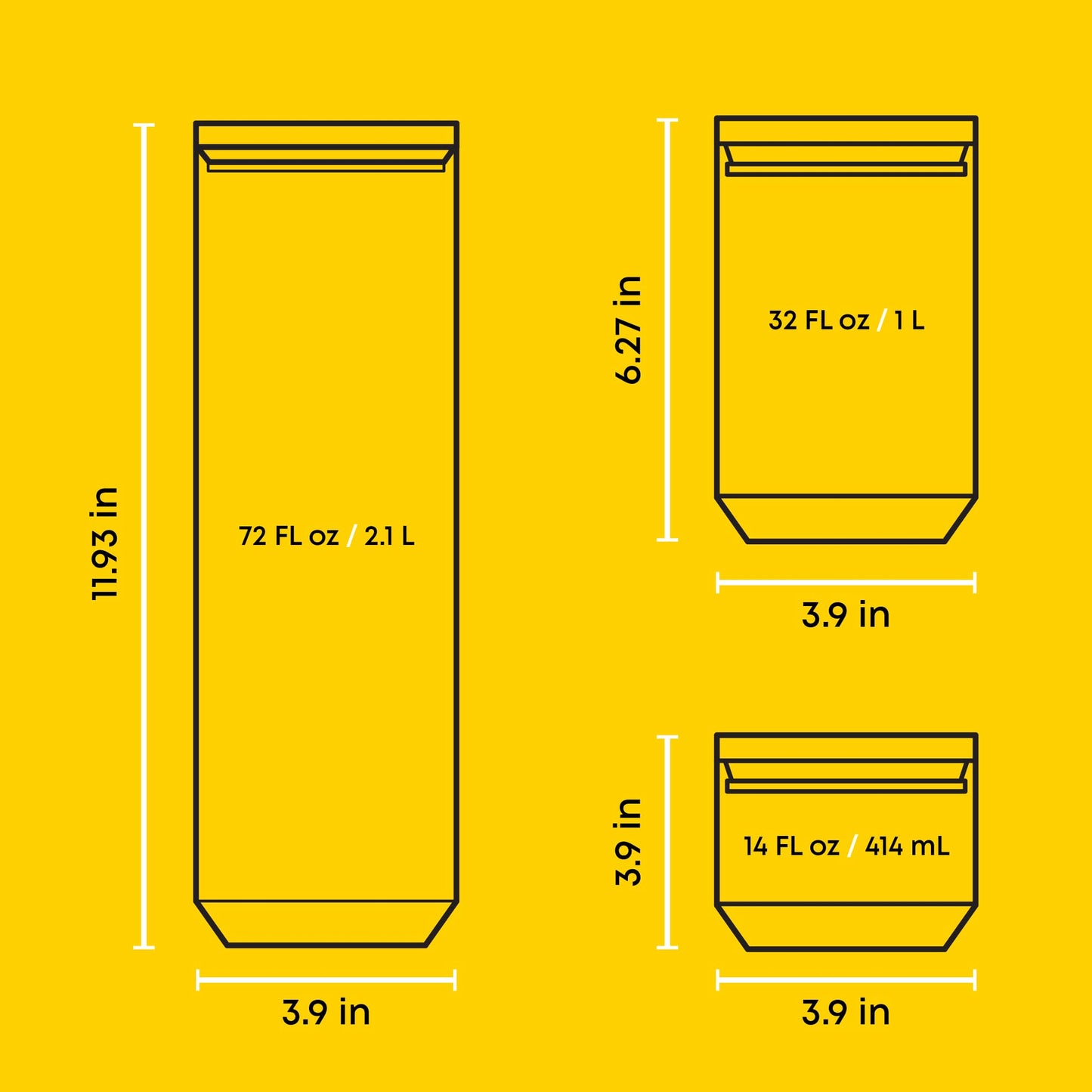 JoyJolt Holden 7-Piece Stackable Glass Storage Containers with Lids, Airtight Food Canister Set with Acacia Wood Lids, Round Stacking Pantry…