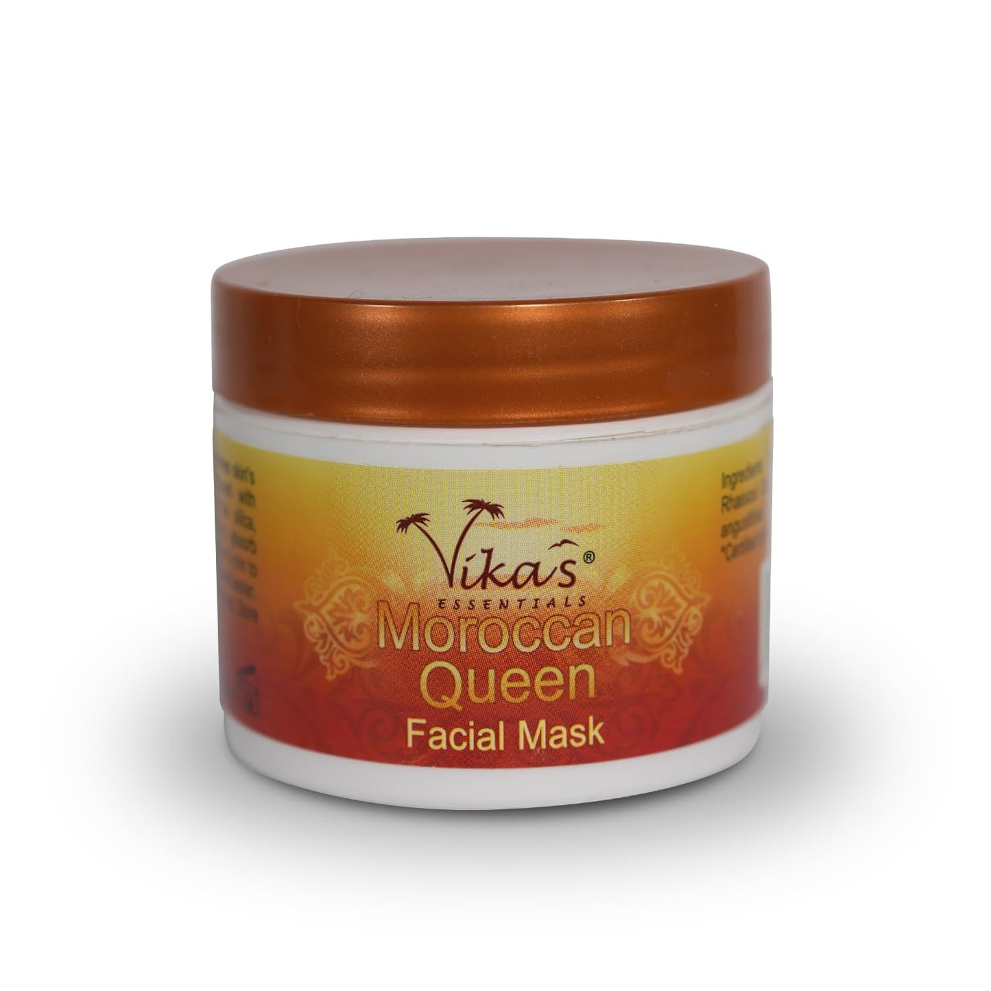 Vika's Essentials Organic Facial Clay Mask 'Moroccan Queen'