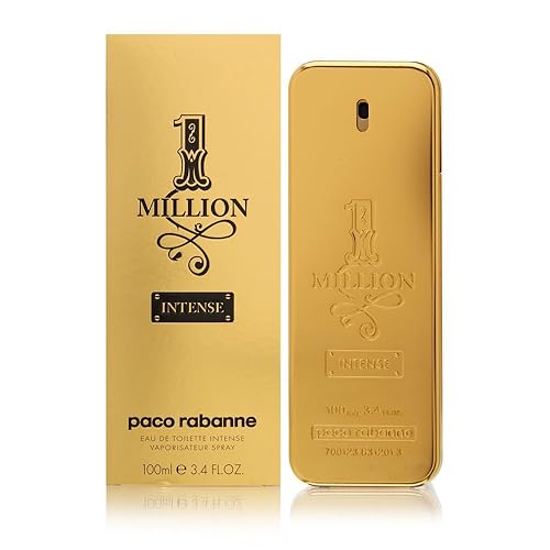 Paco Rabanne Cologne Spray, 1 Million Intense, 3.4 Ounce