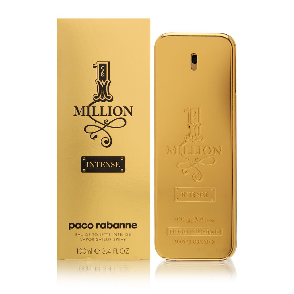 Paco Rabanne Cologne Spray, 1 Million Intense, 3.4 Ounce