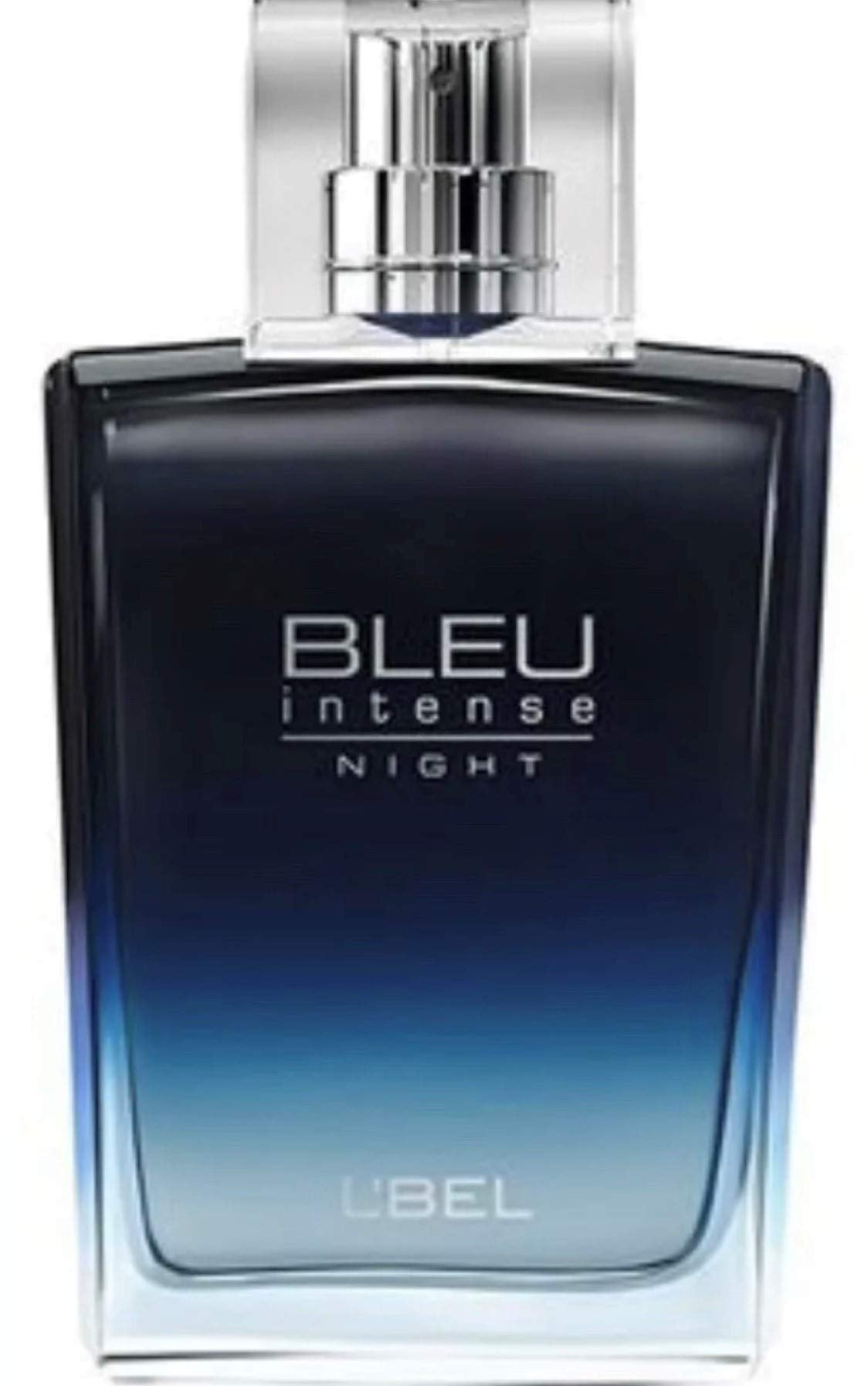L'bel BLEU Intense NIGHT for Men Eau de Toilette Atomiseur by L'BEL PARIS 3.4 Oz (3.4 Oz)