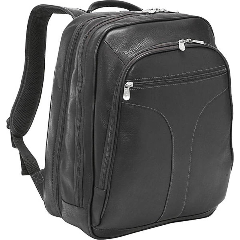Piel Leather Checkpoint Friendly Urban Backpack, Black, One Size