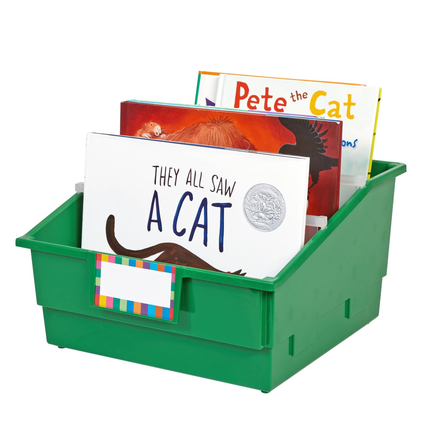 Really Good Stuff Modern Farmhouse Picture Book Bins-6 Pack