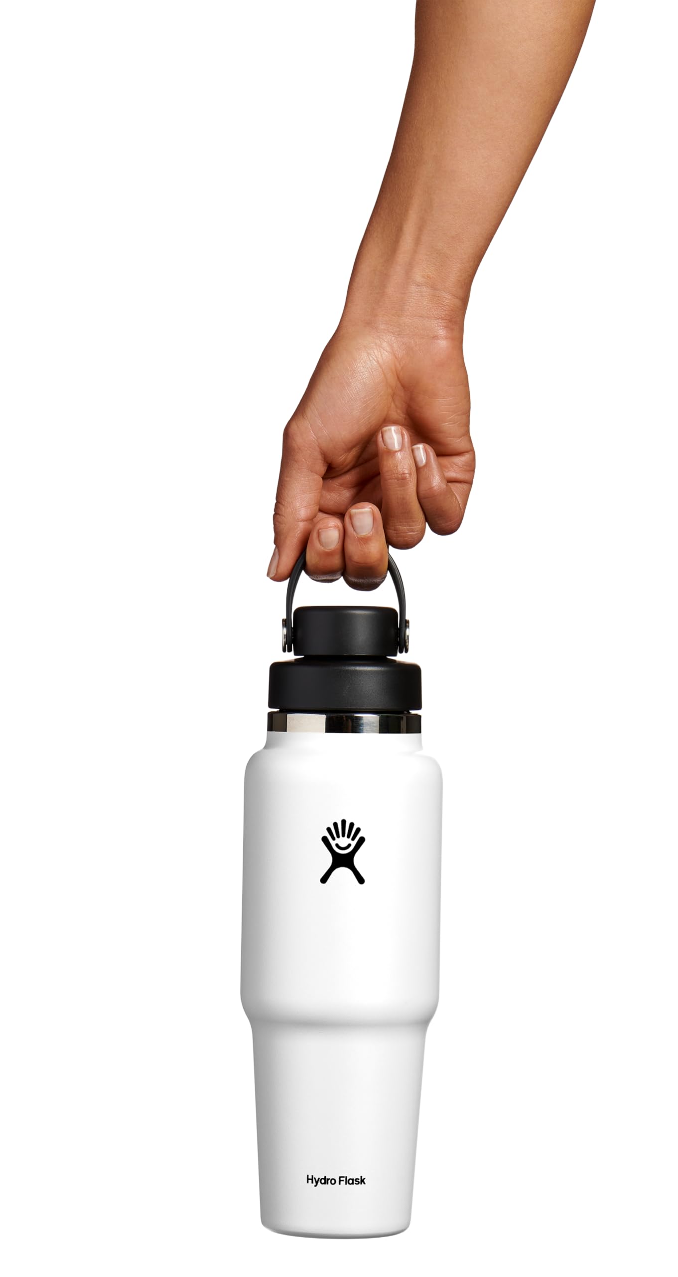Hydro Flask 32 Oz Wide Flex Chug Cap Travel Bottle White
