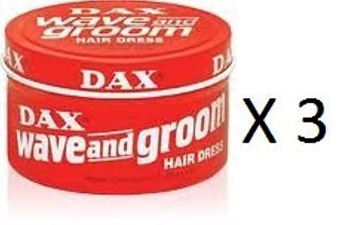 Dax Wave and Groom Hair Dress, 3.5 Ounce (Pack of 3)
