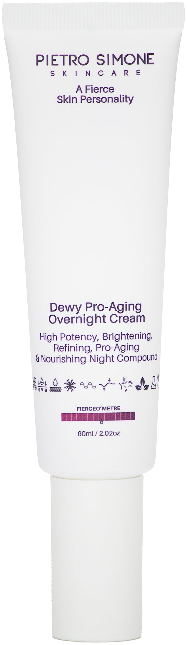 Pietro Simone Skincare, Dewy Pro-Aging Overnight Cream, 2.03 Fl Oz