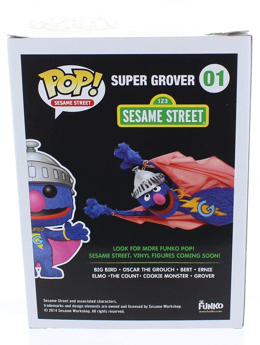 Funko POP TV: Sesame Street Super Grover Action Figure