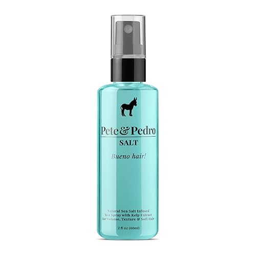 Pete & Pedro SALT - Natural Sea Salt Spray for Hair Men & Women, Adds Instant Volume, Texture, Thickness, & Light Hold | Texturizing & Thickening | As