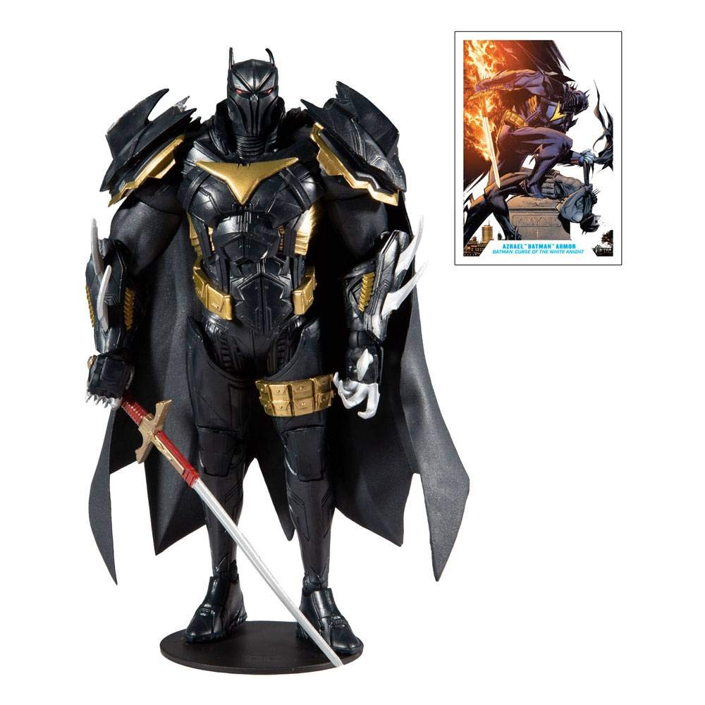 DC Multiverse Azrael in Batman Armor: Batman: Curse of The White Knight 7" Action Figure
