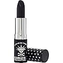 MANIC PANIC Lethal Semi Matte Lipstick - Creamtones Raven Black Lipstick - Long-Lasting, Moisturizing Formula - Talc & Cruelty-Free Lip Makeup (0.35oz)