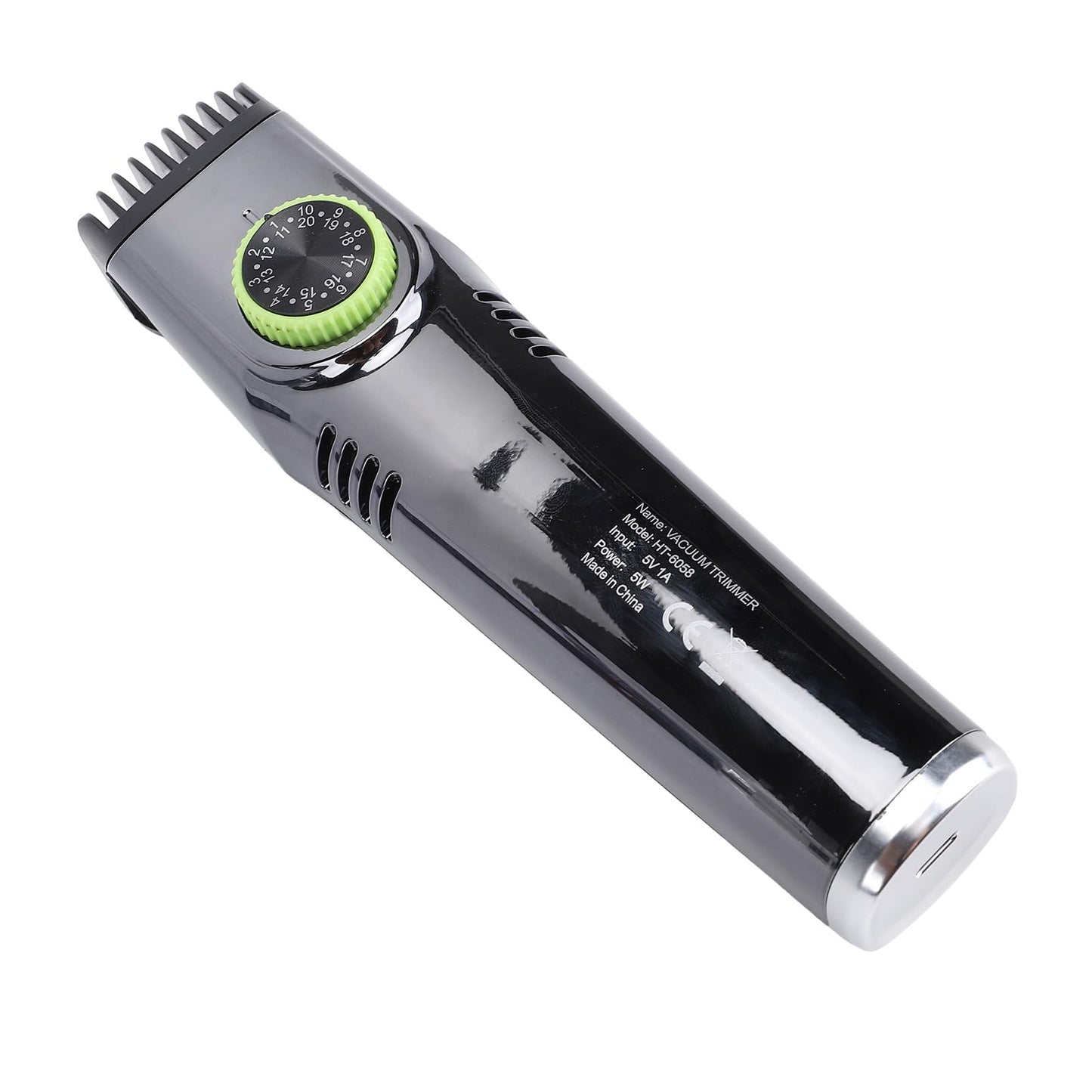 Yechiry Hair Clippers for Men, Cordless Vacuum Mens Hair Clipper Beard Trimmer with Low Noise, Strong Power, Water Proof 1400mAh for Mustache Beauty and Personal Care Yechiry