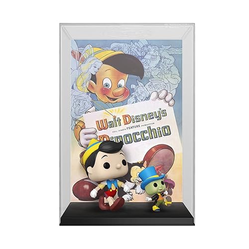 Funko POP! Movie Poster: Disney - Pinocchio & Jiminy Cricket - Collectable Vinyl Figure - Gift Idea - Official Merchandise - for Kids & Adults…